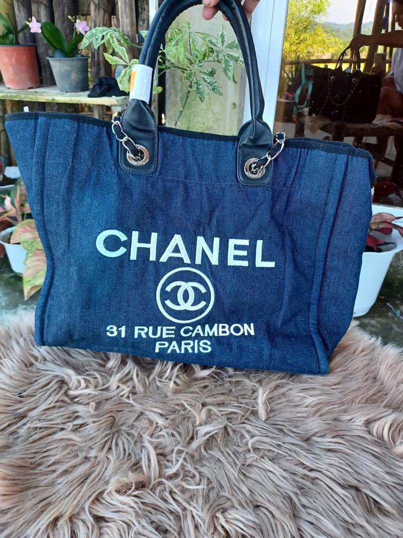 Chanel tote bag, Luxury, Bags & Wallets on Carousell
