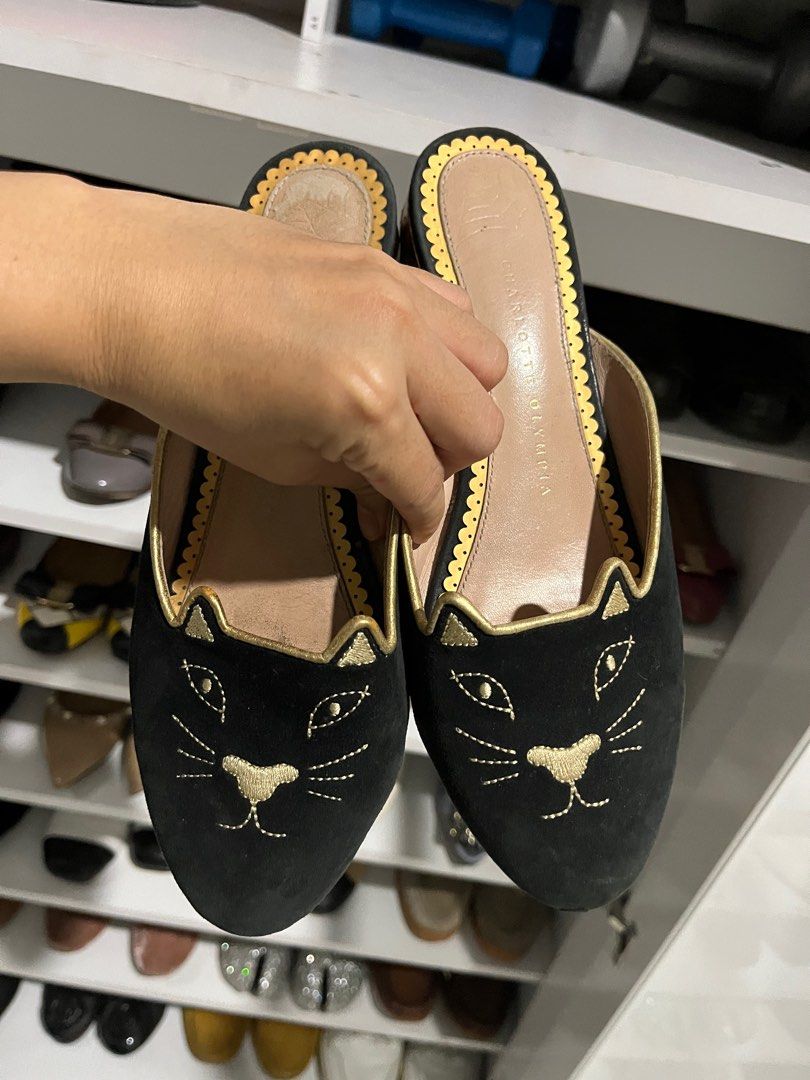 Charlotte olympia mules cheap