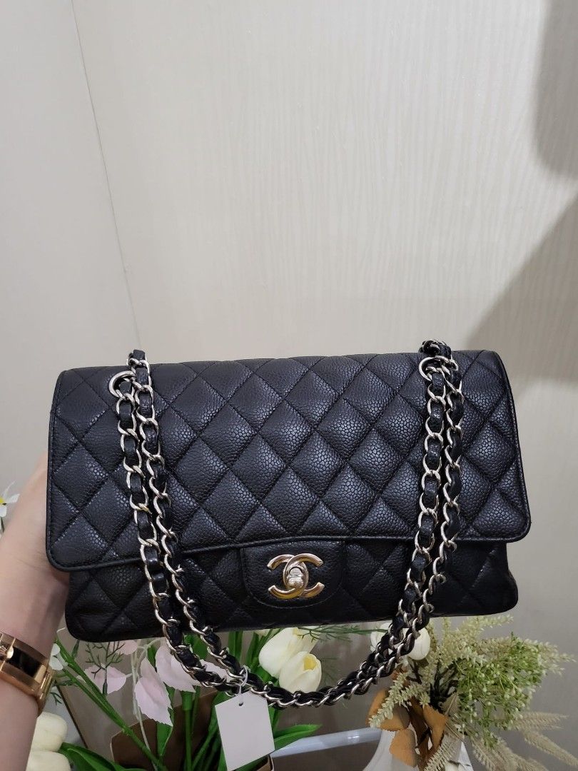 CHEAPEST $7990! Chanel Classic Medium Flap, Luxury, Bags & Wallets on  Carousell