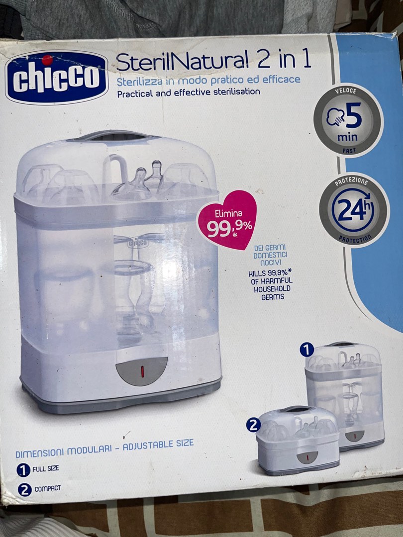 Chicco sterilizer 2 in 1 cheap
