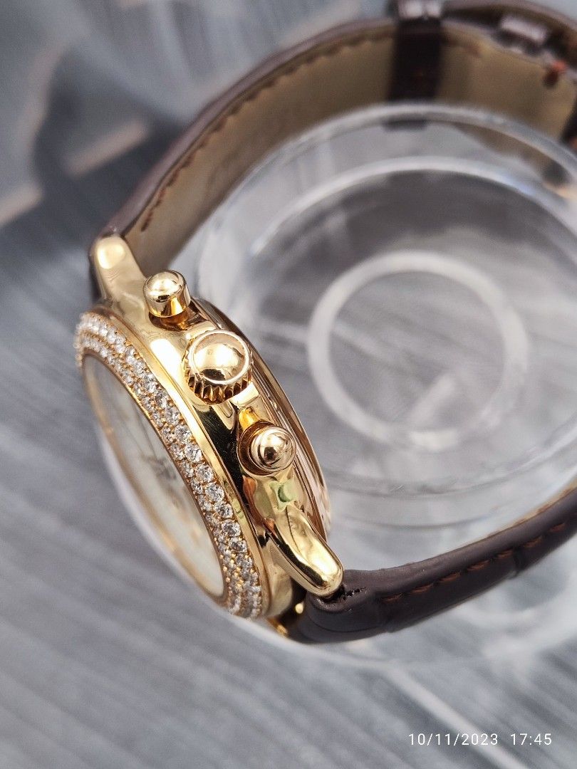 Chopard Chronograph Lemania Manual wind, Luxury, Watches on Carousell