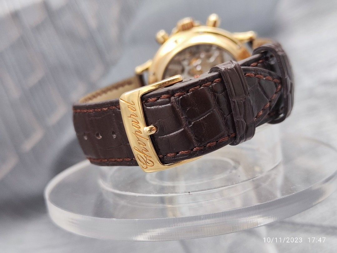 Chopard Chronograph Lemania Manual wind, Luxury, Watches on Carousell