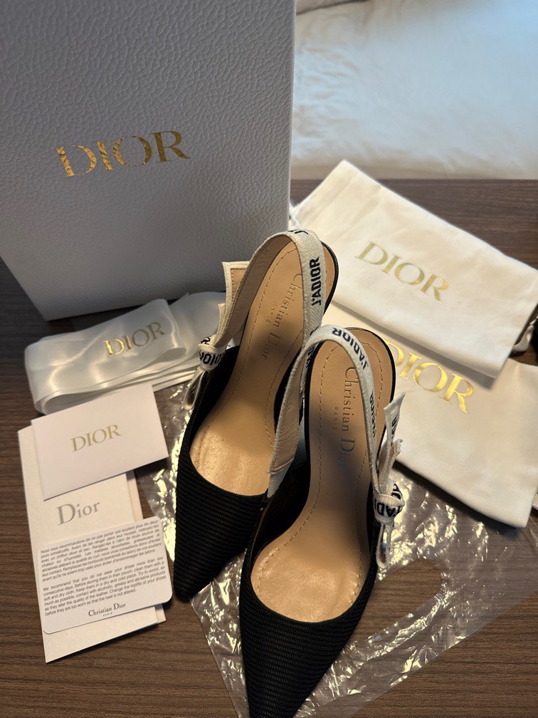 Christian Dior 10cm heel pump jolly, Luxury, Sneakers & Footwear on