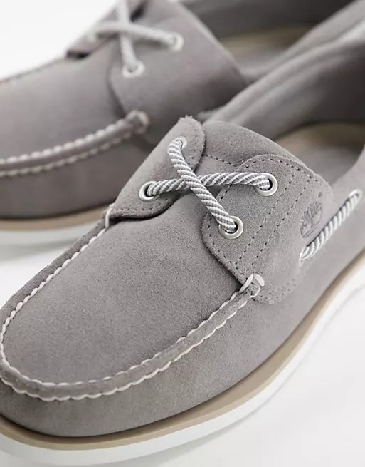 CLEARANCE Timberland Grey Boat Shoe