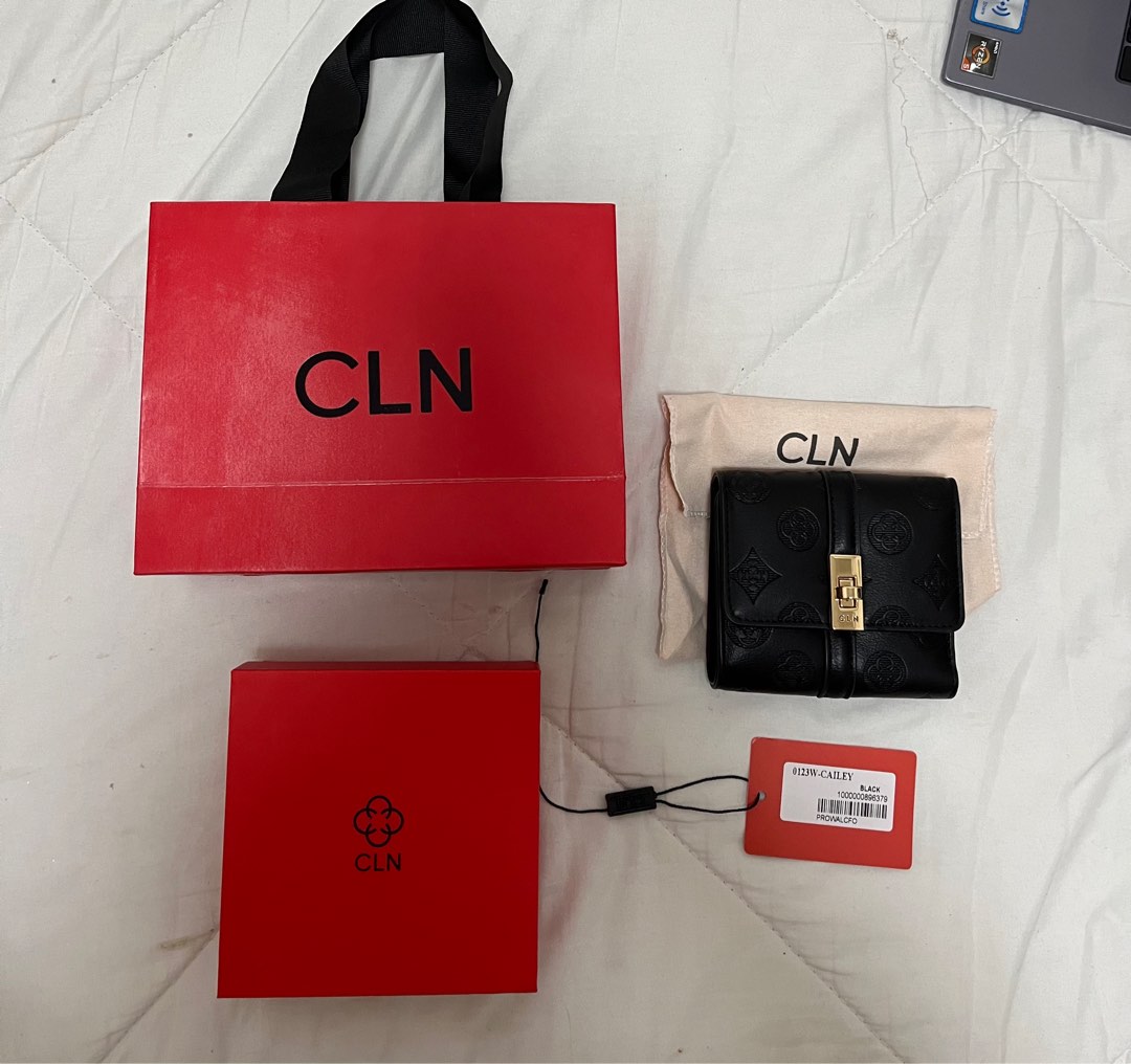 CLN Calanthe Wallet (Classic/Black), Women's Fashion, Bags & Wallets,  Wallets & Card holders on Carousell