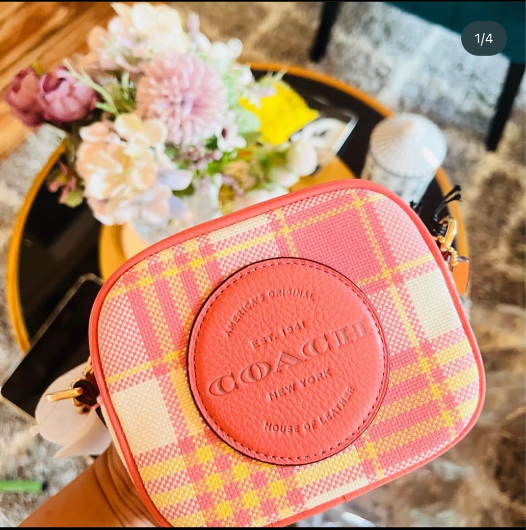 Mini dempsey camera bag coach clearance