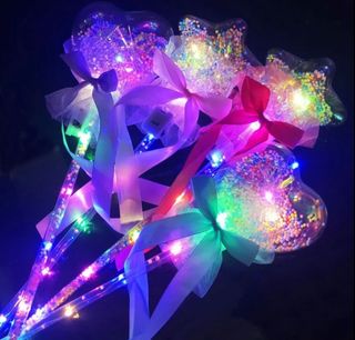 5pcs Led Foam Sticks Lashing Glow Sticks Party Supplies Light Up Baton  Wands For Kids Upgraded