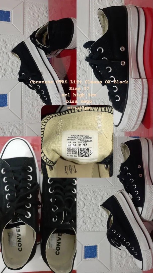 Harga converse ctas ox hot sale
