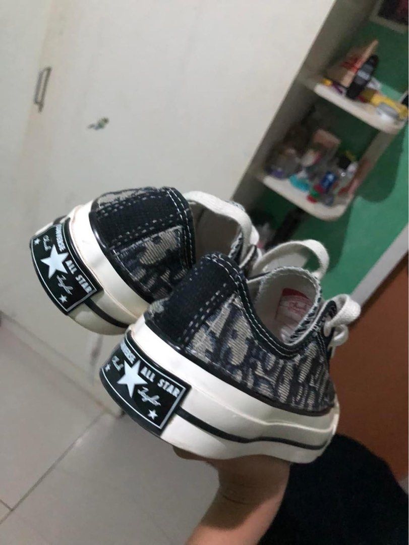 Converse x Dior size 35 36 Women s Fashion Footwear Sneakers on