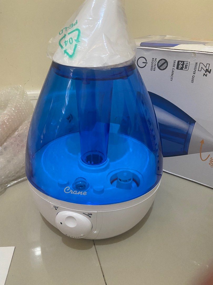 Crane Ultrasonic Cool Mist Humidifier, TV & Home Appliances, Air ...
