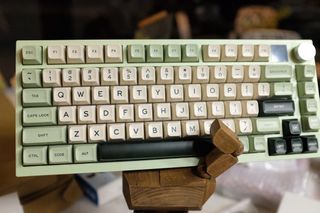 Custom Wooden Keyboards, Keycaps, Switches, and wrist rests
