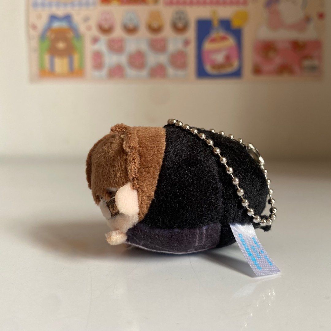 Anime plush sale keychain