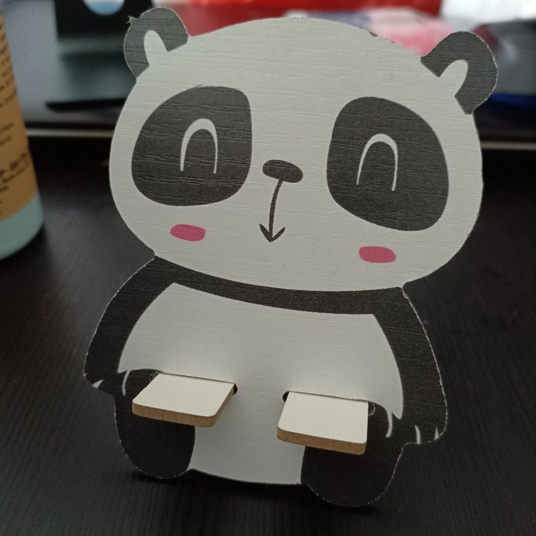 Cute Panda Phone Holder, Mobile Phones & Gadgets, Mobile & Gadget  Accessories, Mounts & Holders on Carousell