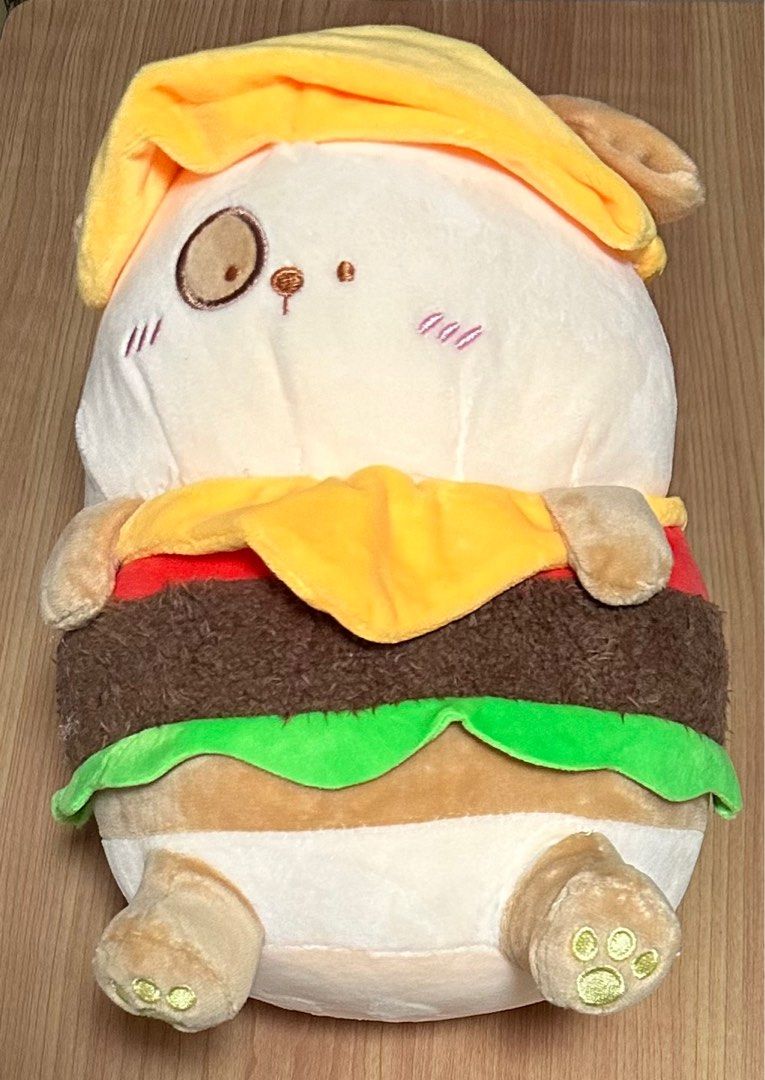 Bear store burger plush