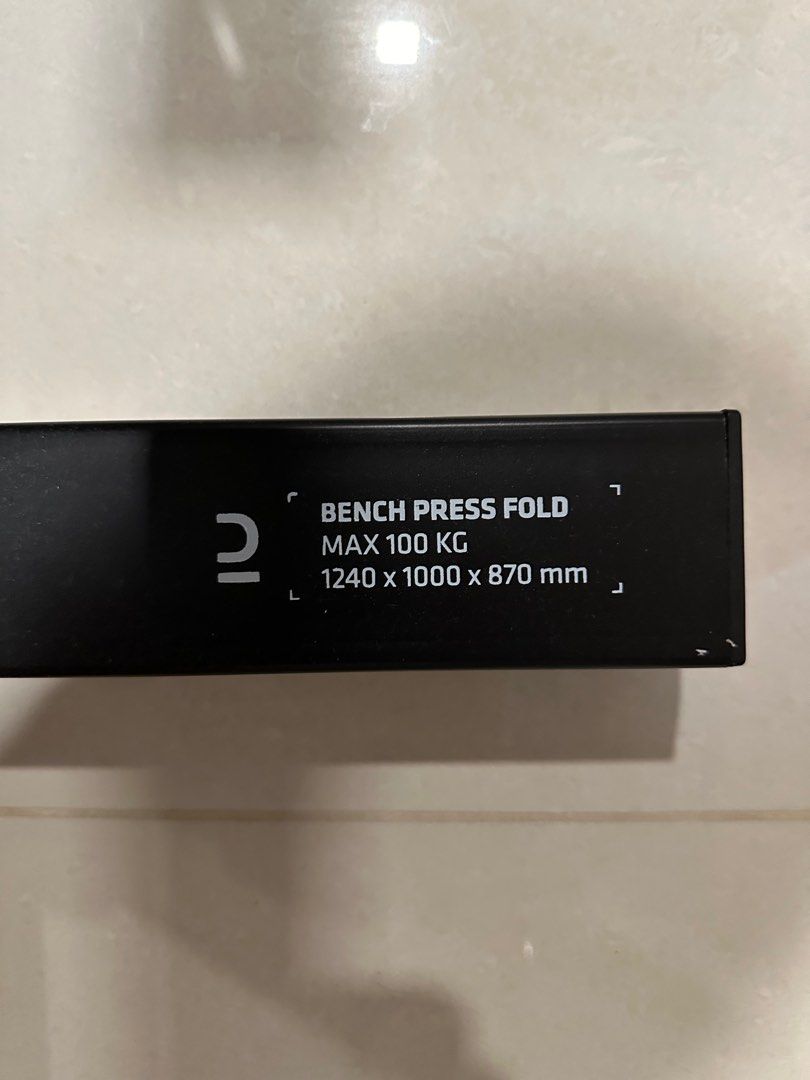 Bench press fold decathlon store