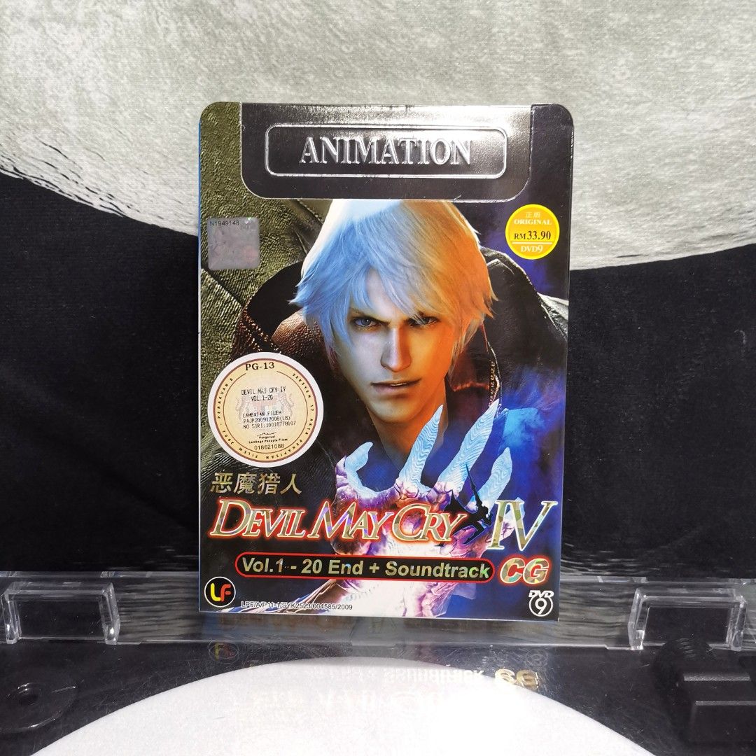 Devil May Cry 4 Japanese Game Animation Anime Original DVD, Hobbies & Toys,  Music & Media, CDs & DVDs on Carousell