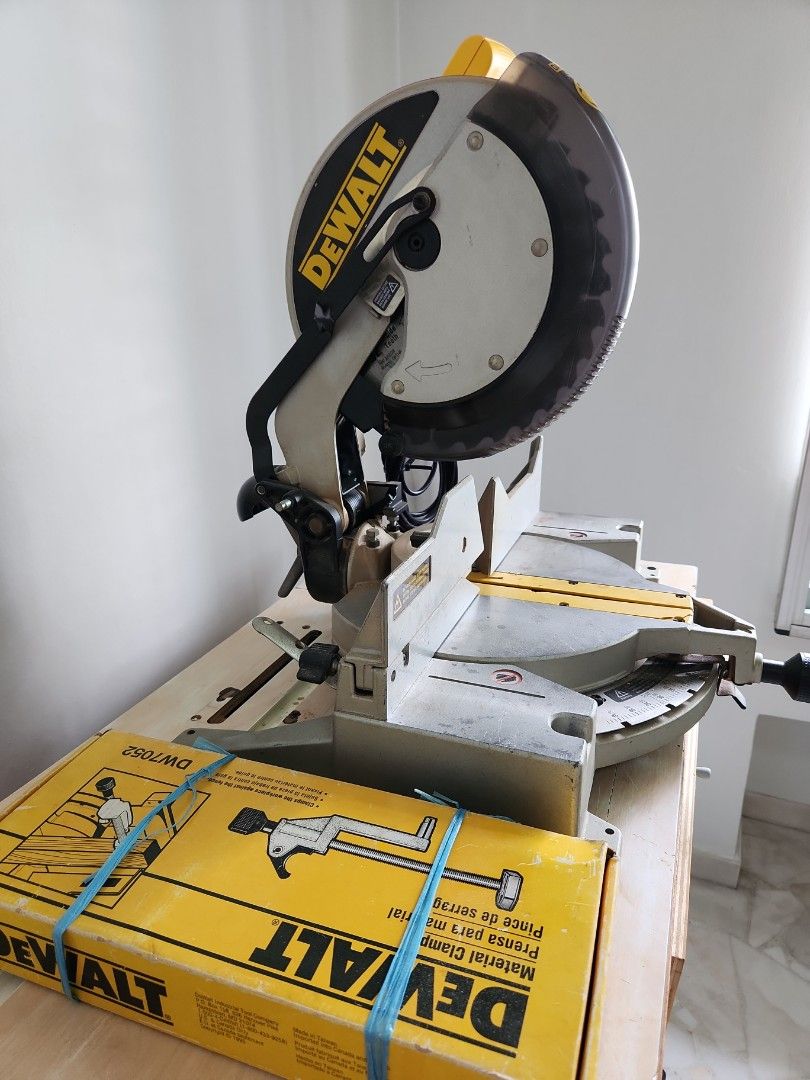 Dewalt chop saw dw705 deals
