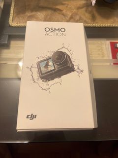 DJI 大疆 OSMO Action 前後雙螢幕 4K HDR影片 防水 防震 運動攝影相機 (二手) 64G記憶卡 三顆原廠電池