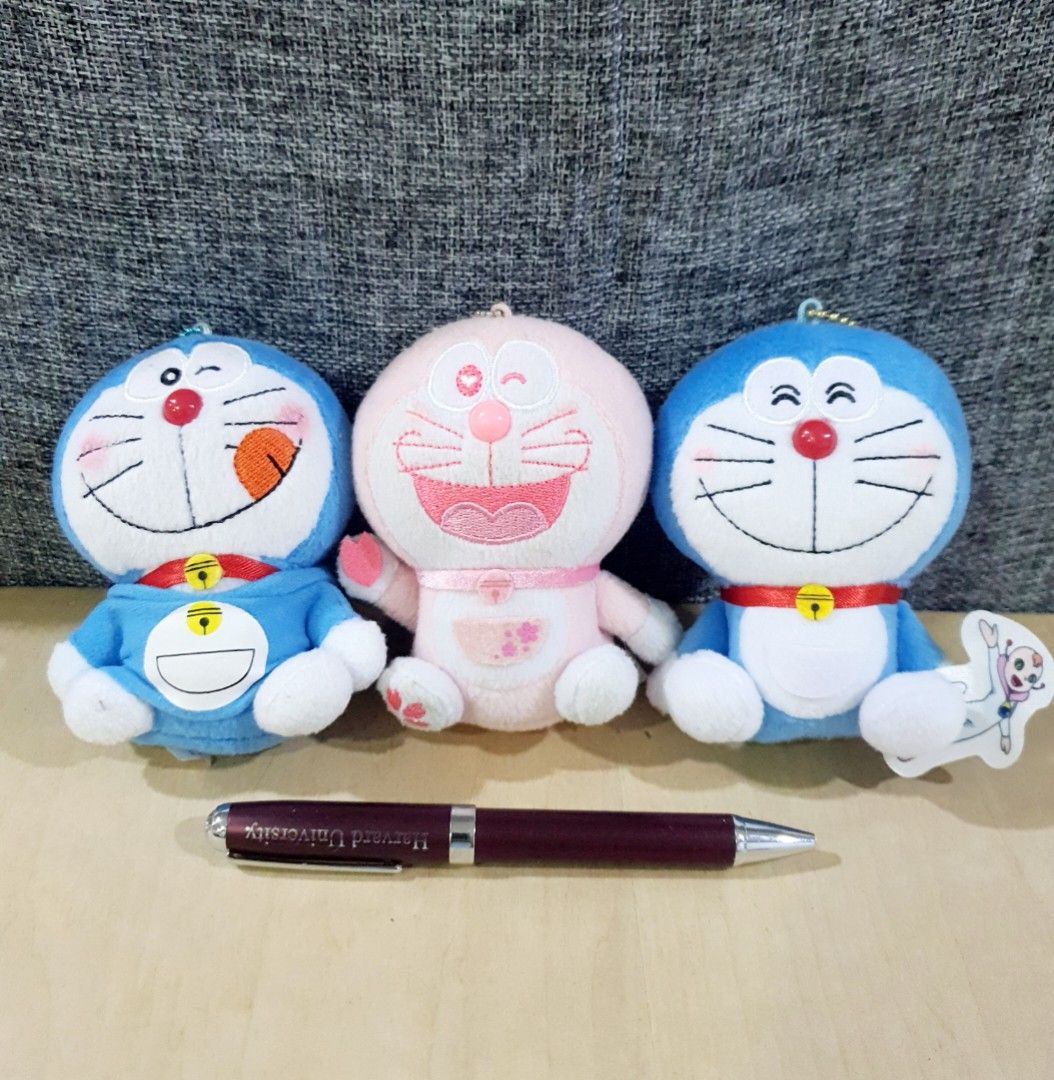 Doraemon plush keychain 2025