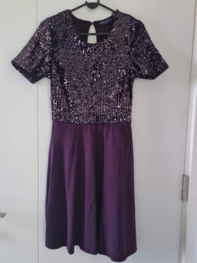 Dorothy perkins on sale purple sequin dress