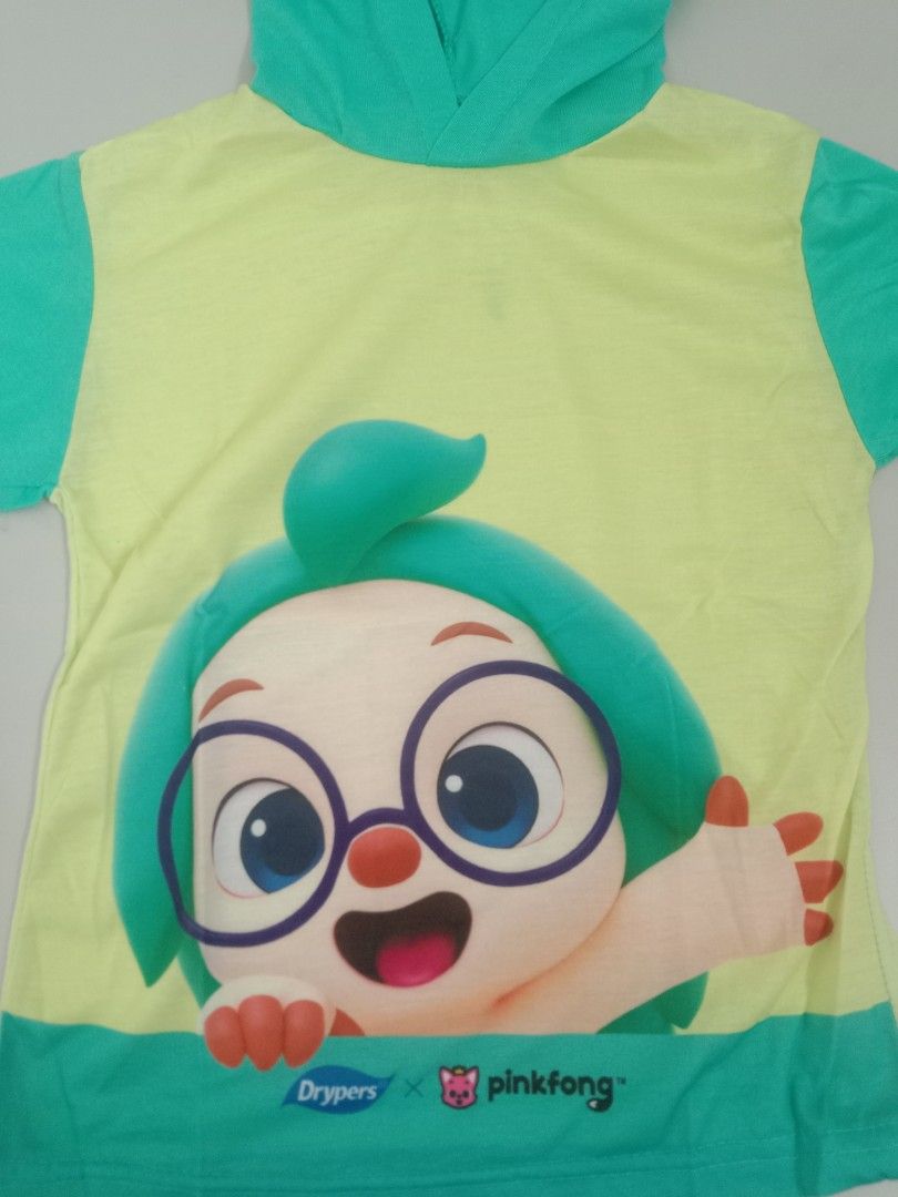 drypers pinkfong t shirt hoodie