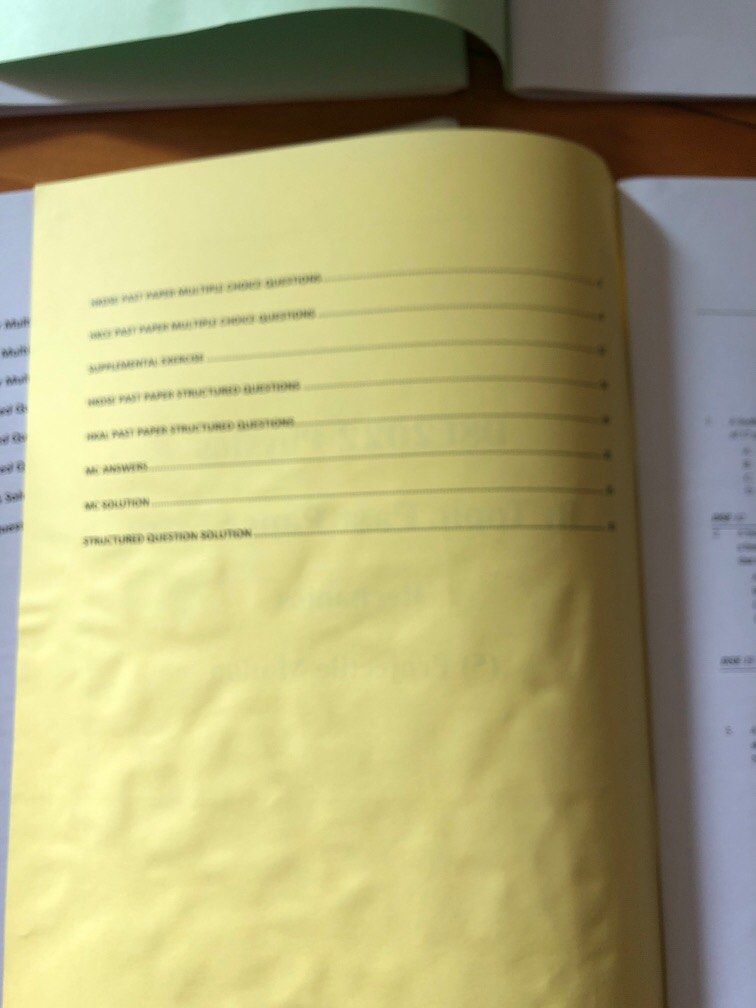 Dse physics by topic past paper carousell