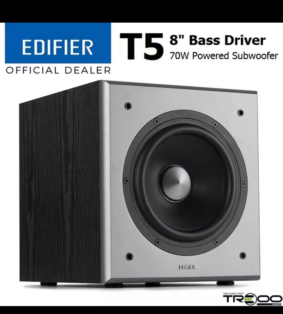 Edifier T5 Subwoofer, Audio, Soundbars, Speakers & Amplifiers on Carousell