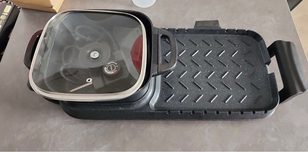 Electric grill and hotpot, TV & Home Appliances, Other Home Appliances