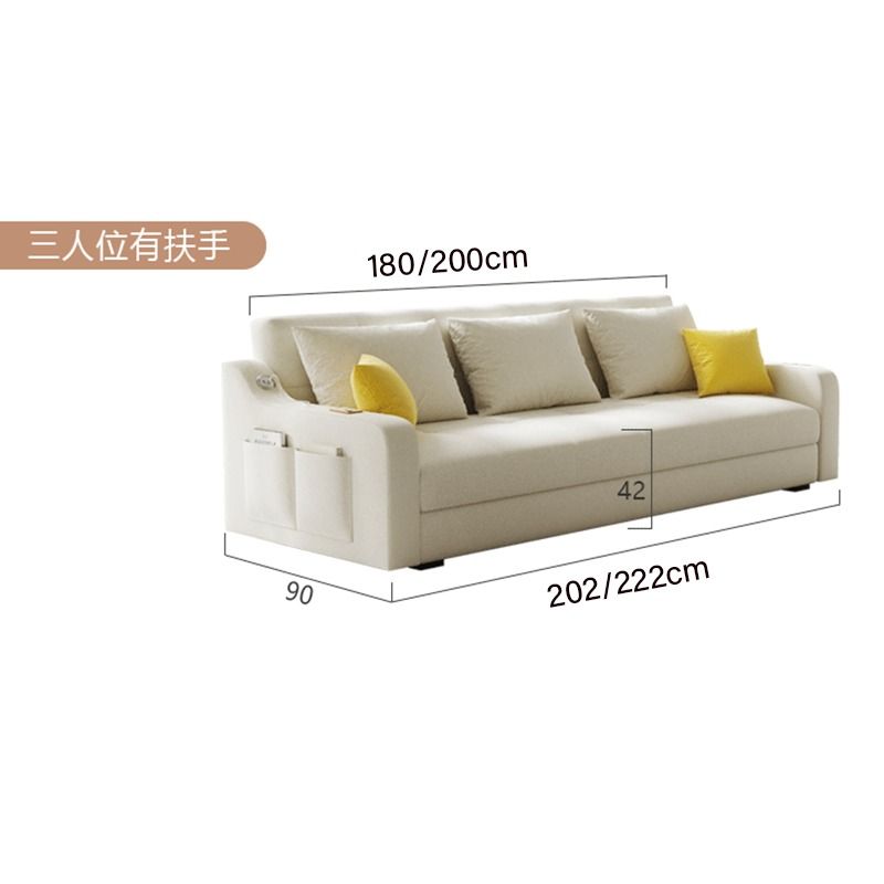 Fabric Sofa Bed With Storage Free
