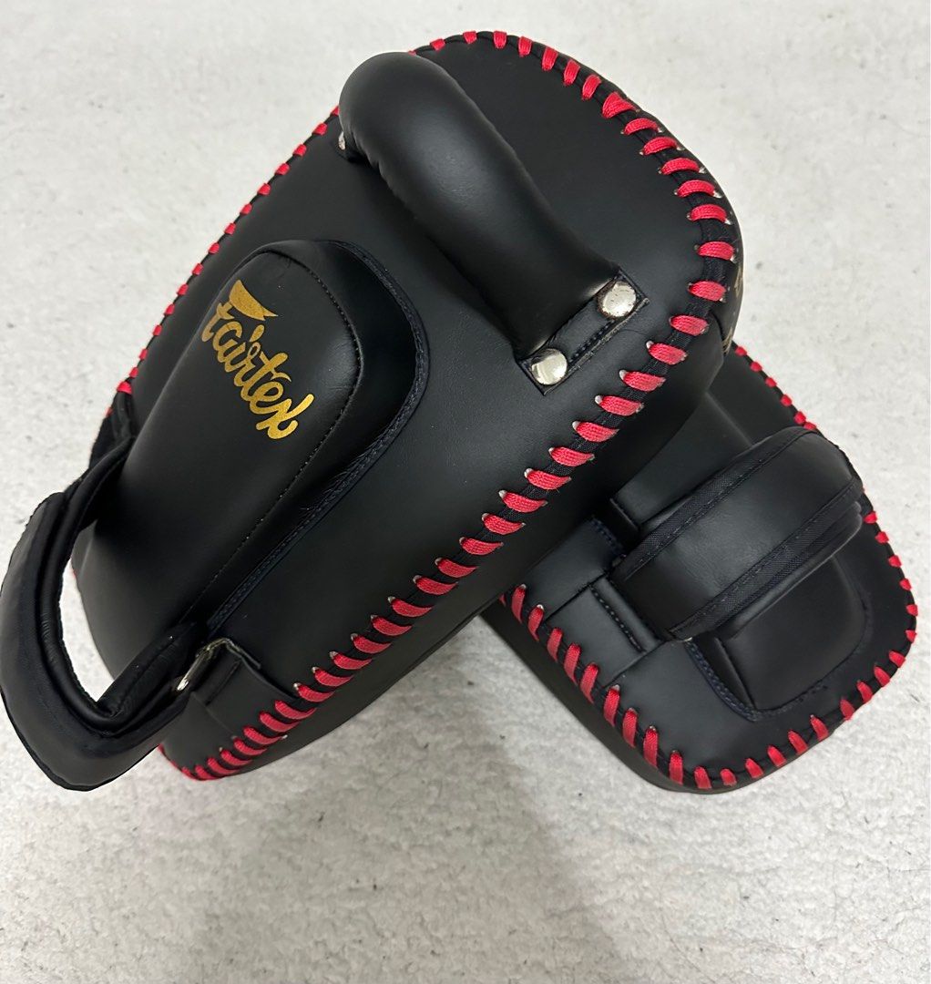 Focus Pad Incurvé Mini En Cuir Vintage - Paire De Frappeurs Pour Muay Thai Et Kickboxing