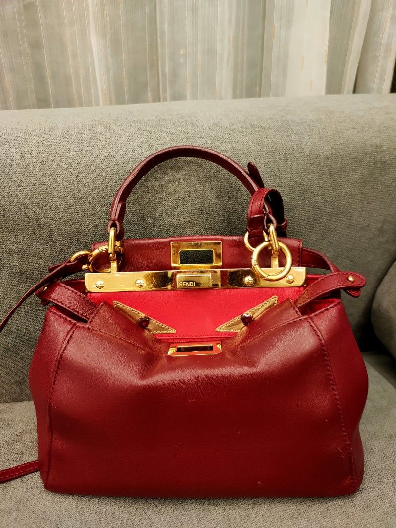 Fendi monster peekaboo outlet bag