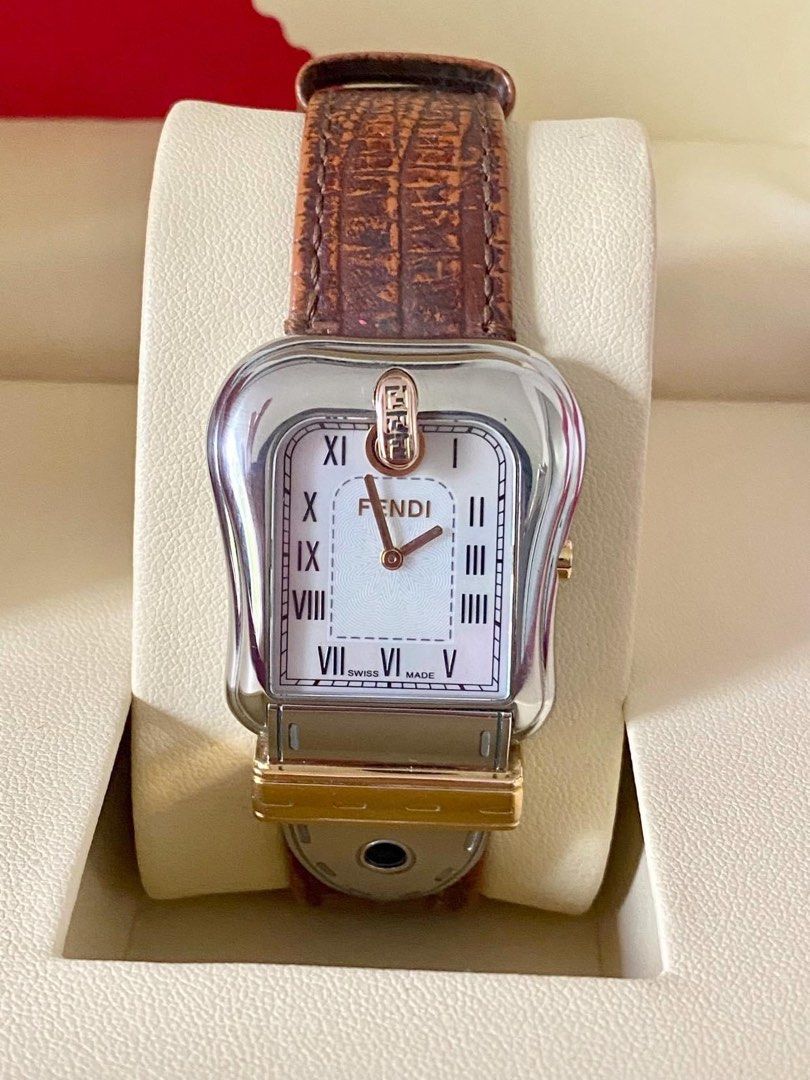 Fendi two tone discount watch
