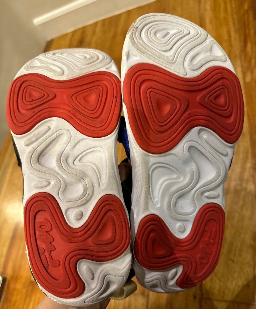 Fila sandals kids orange deals