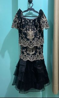 Filipiniana Tygie Martha Blouse & Skirt