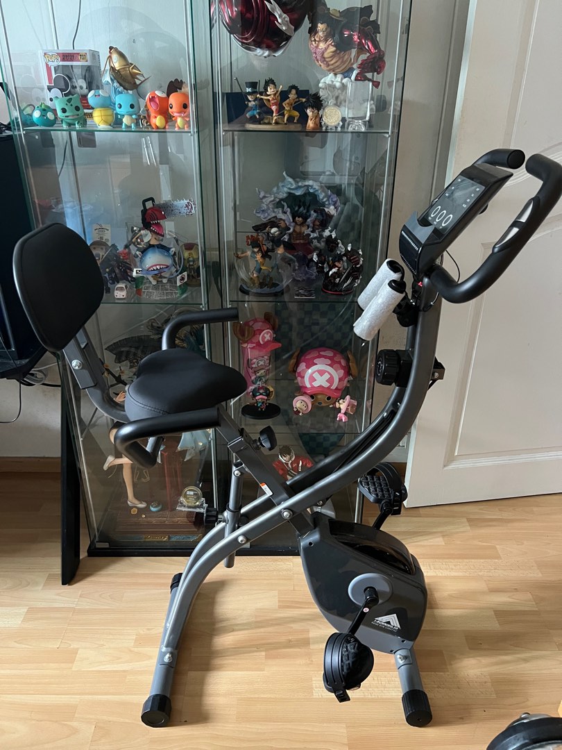 Ideer life magnetic foldable exercise bike online