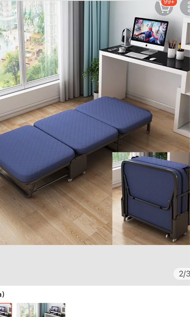 Folding bed, Furniture & Home Living, Furniture, Bed Frames