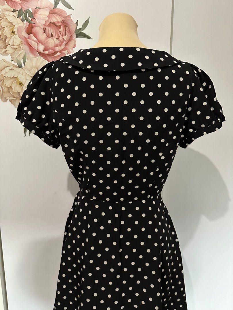 Forever 21 black polka dot dress shop
