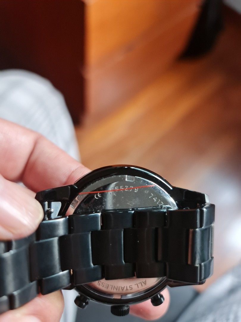 FOSSIL Townsman Chronograph Black Stainless Steel