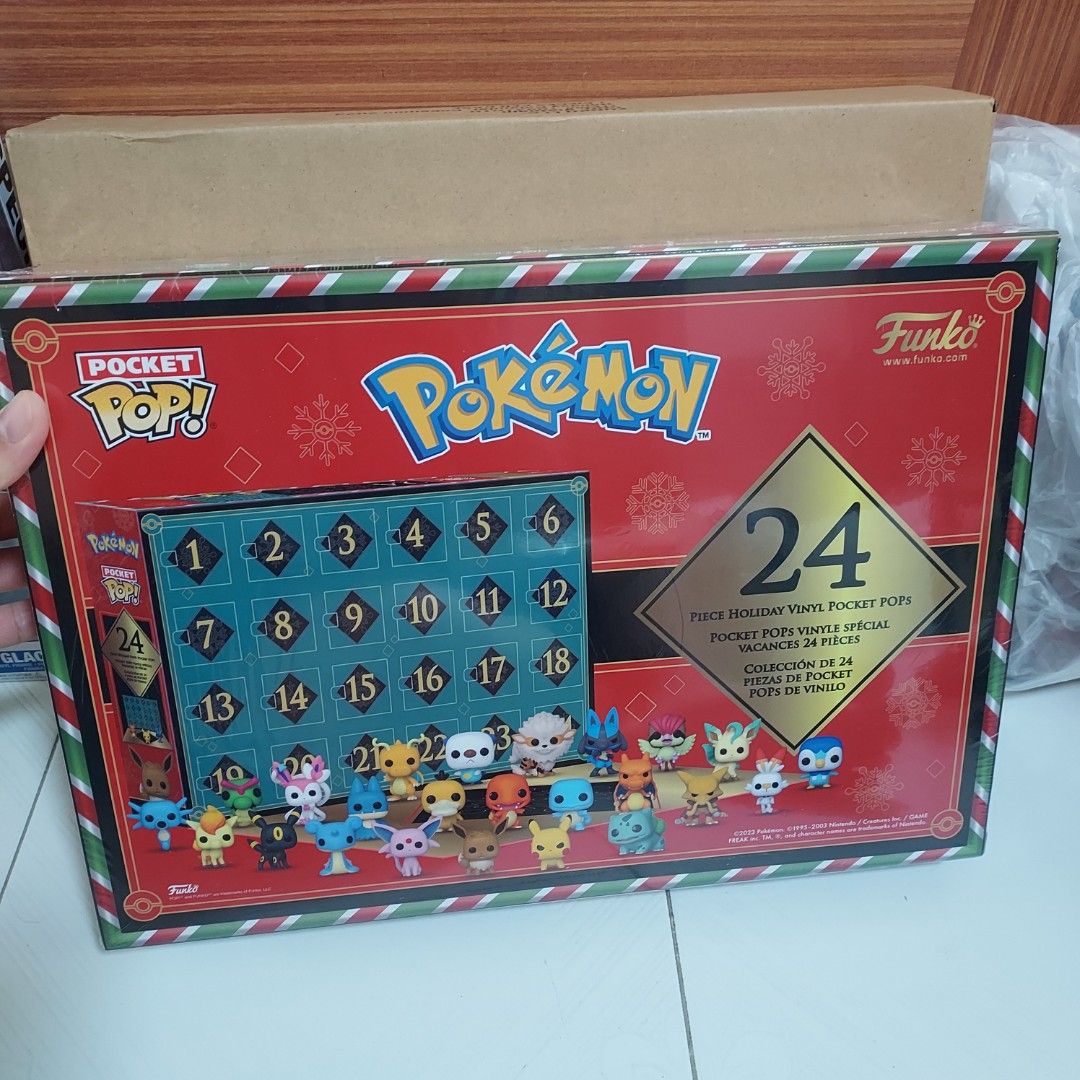 Funko Pokemon Advent calendar 2023, Hobbies & Toys, Toys & Games on