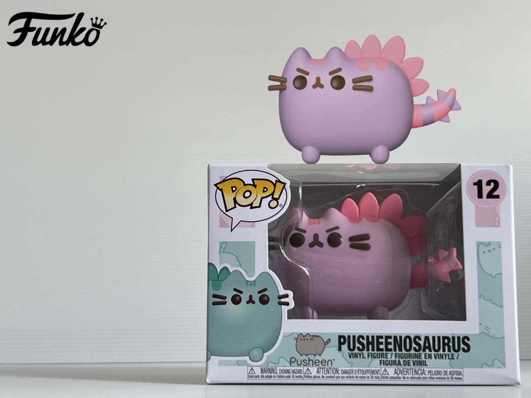 Pink pusheenosaurus 2025