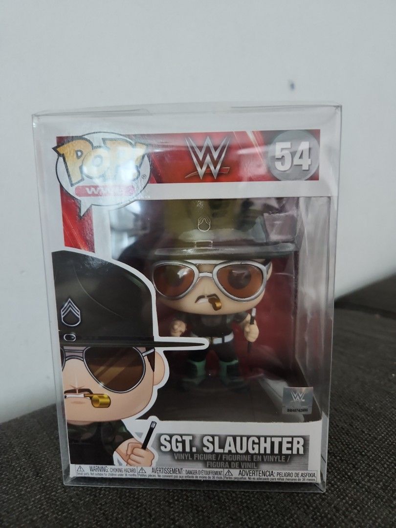 Funko pop wwe sgt outlet slaughter