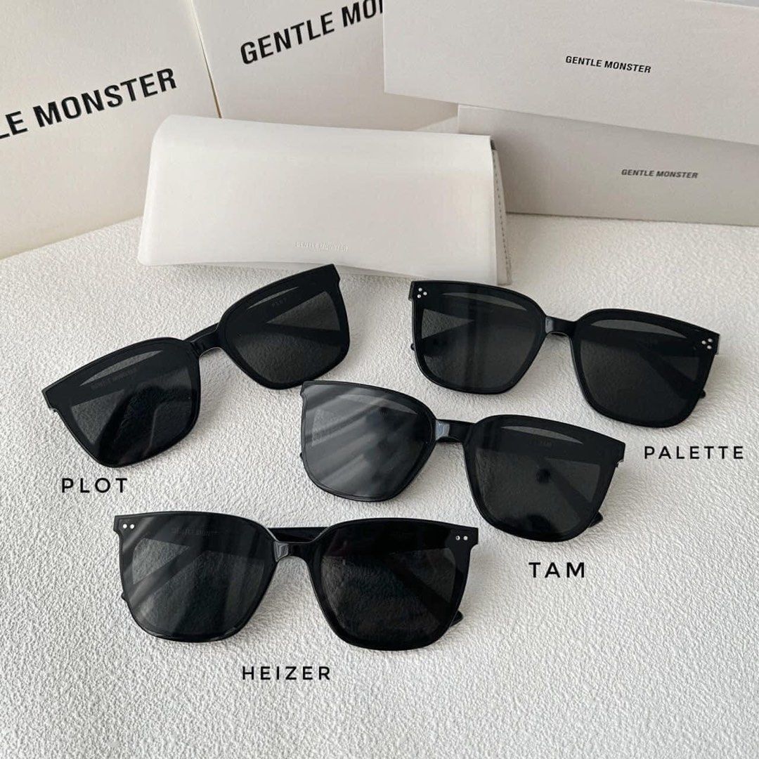 Gentle Monster Sunglass with Box Set (Open for Same day Delivery) (Category: Sunglasses & Eyewear) located in Manila. Submitted by myluxe.manila (Listing ID 1260188277, Image 2). Description: Want to cop yours? Order now & Receive it today! Onhand and ready to deliver ✨ ⭐️CELEBRITY TRUSTED SHOP ⭐️ 🤩 LOWEST PRICE IN THE MARKET 🤩 🇰🇷Guaranteed Authentic/ Original outlet-bought. All Brand new and actual photos/videos posted Legit Import from Seou