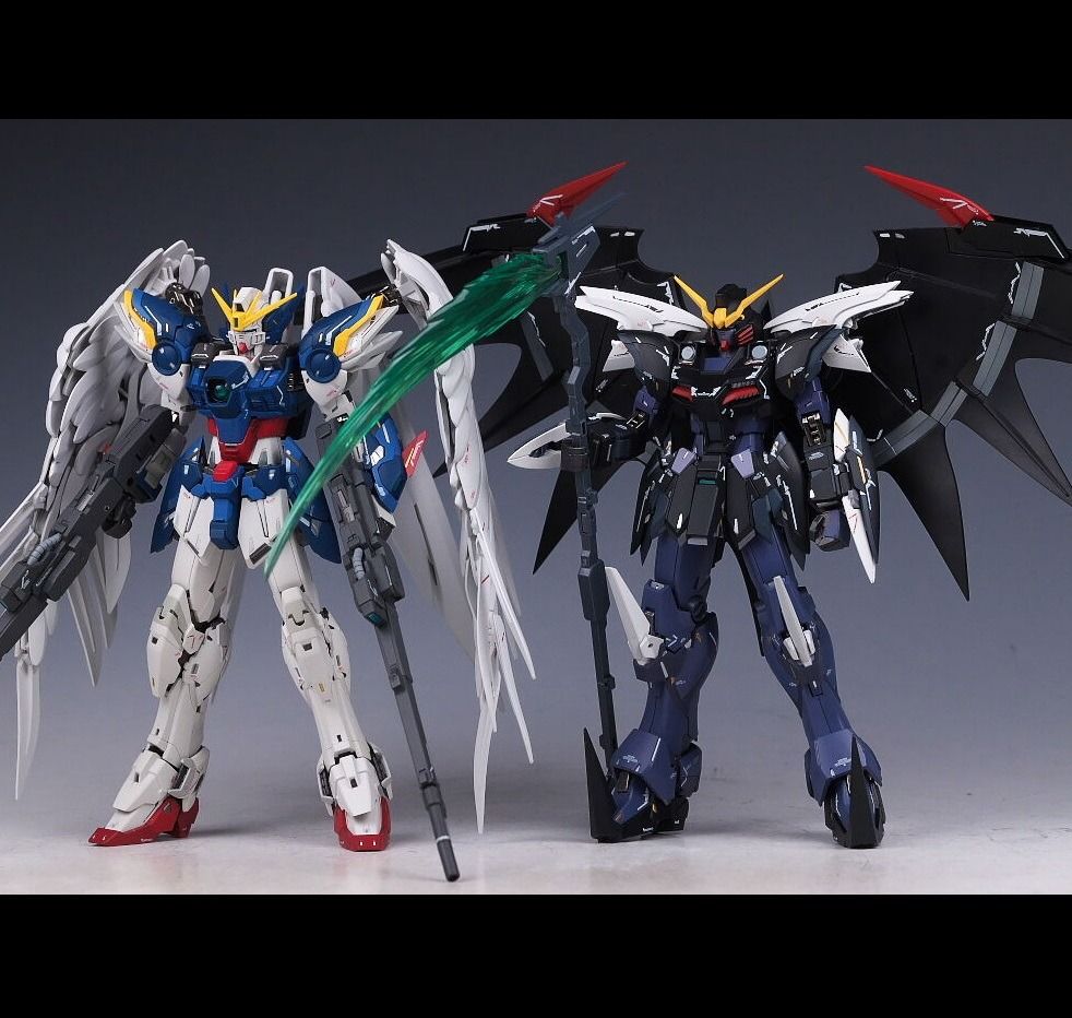 希少メタルクリア特別版HG W-GUNDAM ZERO & D-HELL セット 希少メタルクリア特別版HG W-GUNDAM ZERO & D-HELL セット