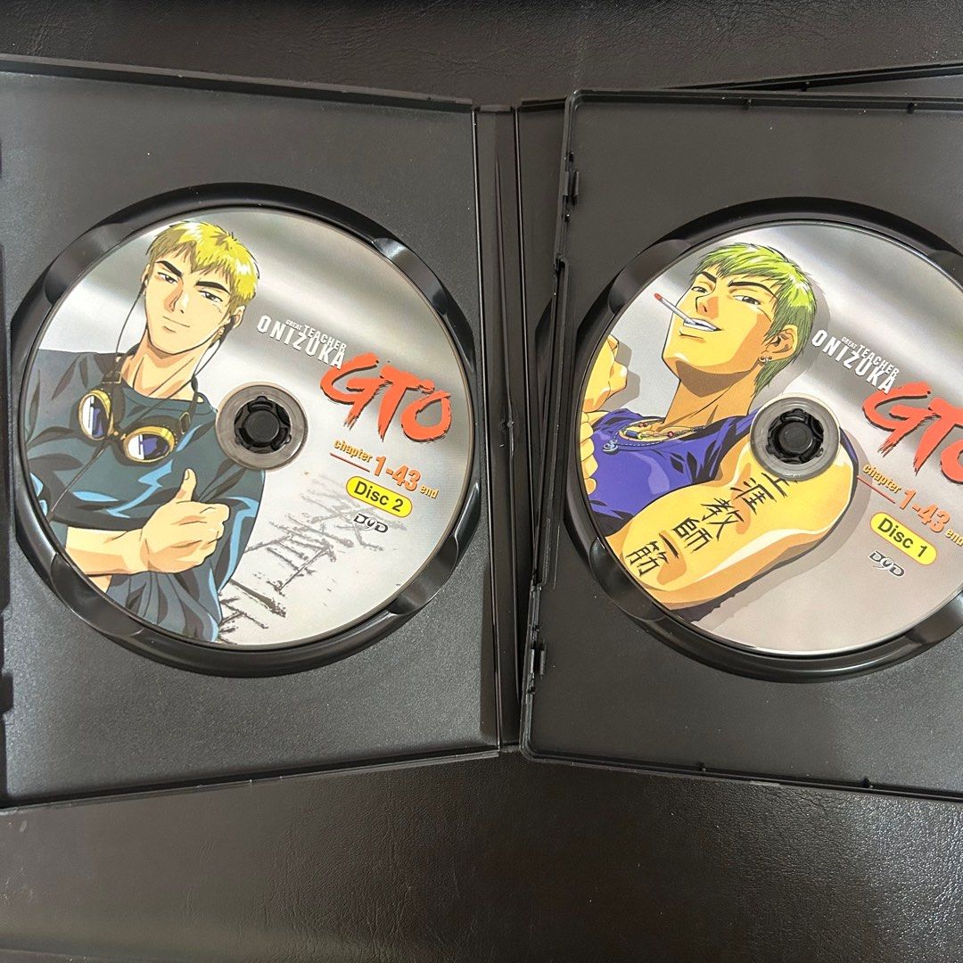 GTO DVD (Category: CDs & DVDs) located in Kuala Lumpur. Submitted by shuetyee29 (Listing ID 1260200533, Image 3). Description: Great Teacher Onizuka 麻辣教师 Original DVD.