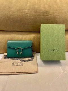 WHAT 2 WEAR of SWFL - Just in Gucci GG Supreme Dionysus Chain Wallet.  Like new w/ box. Always authentic- guaranteed! #Gucci #GG #what2wear_swfl  #what2wearofswfl #fortmyers #southwestflorida #desigerresale