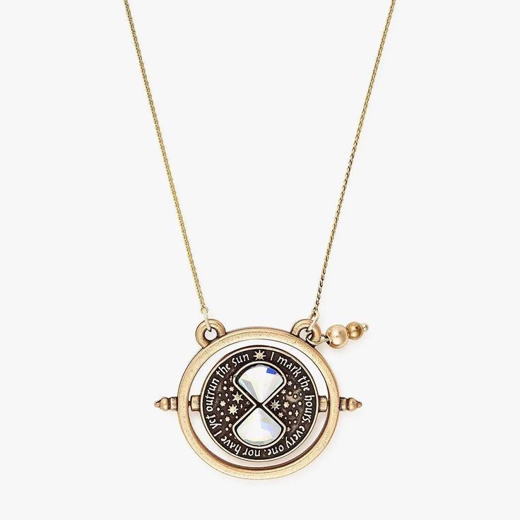 Harry Potter Time Turner Necklace by Alex and Ani Women s Fashion