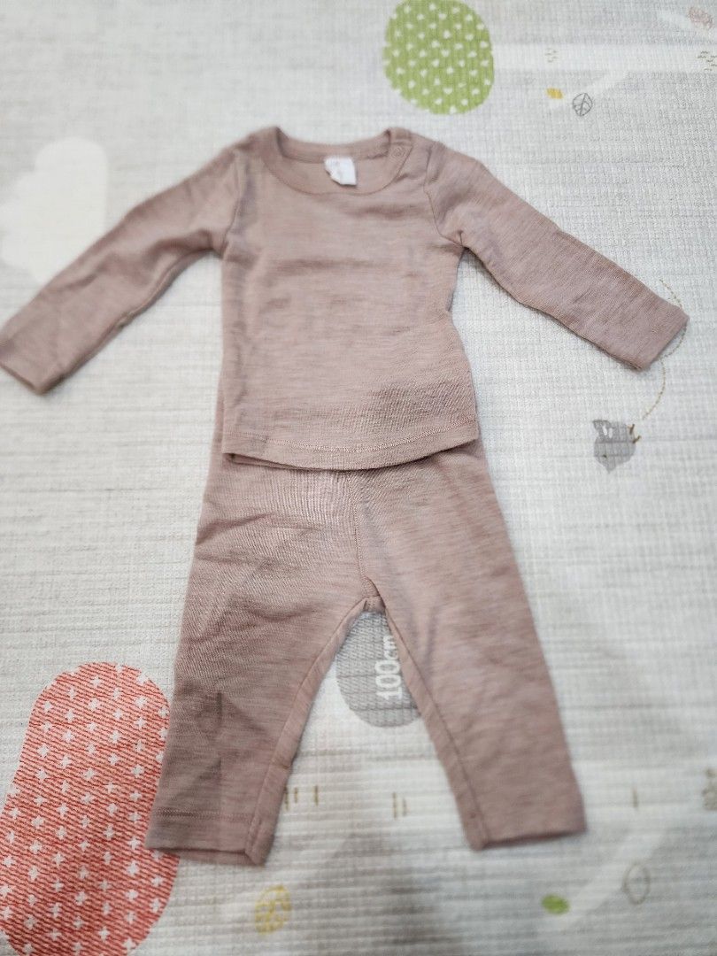 H M and Kids Tales Winter Thermal Wear for Baby Boy and Girl