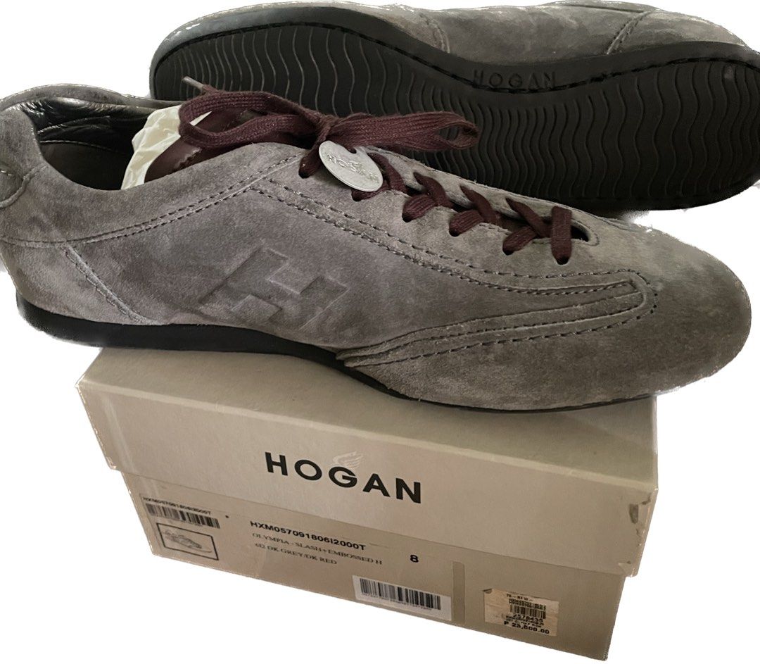 Hogan Olympia in Suede Women s Fashion Footwear Sneakers on Carousell