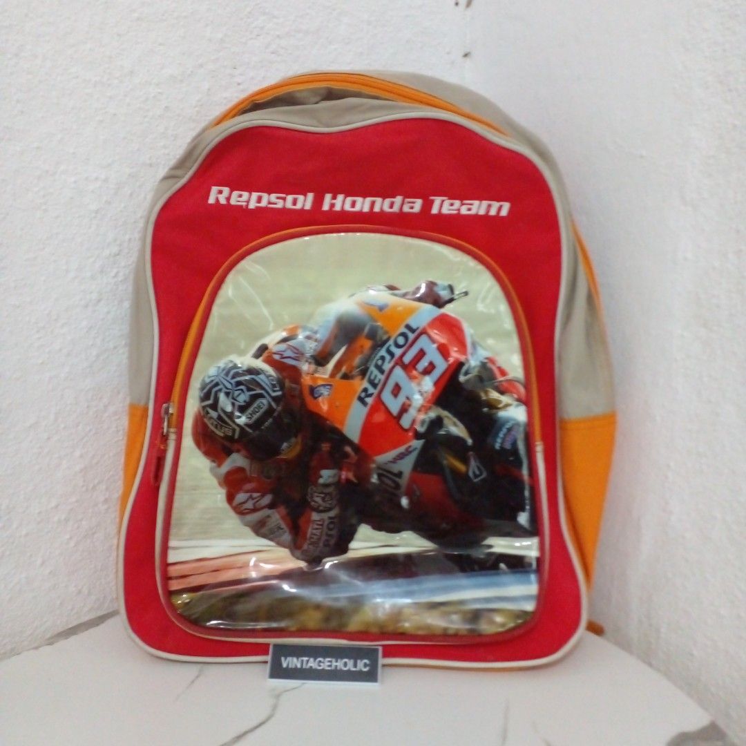 Honda repsol, Men's Fashion, Bags, Backpacks on Carousell