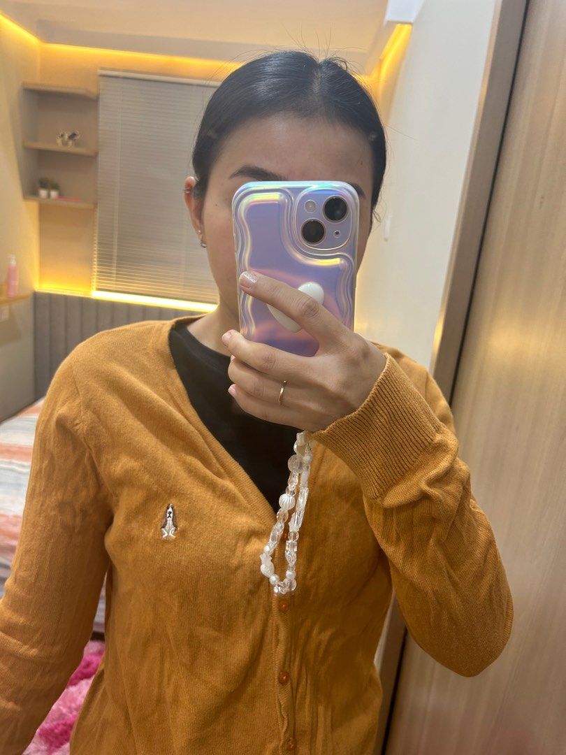 HUSH PUPPIES BROWN CARDIGAN